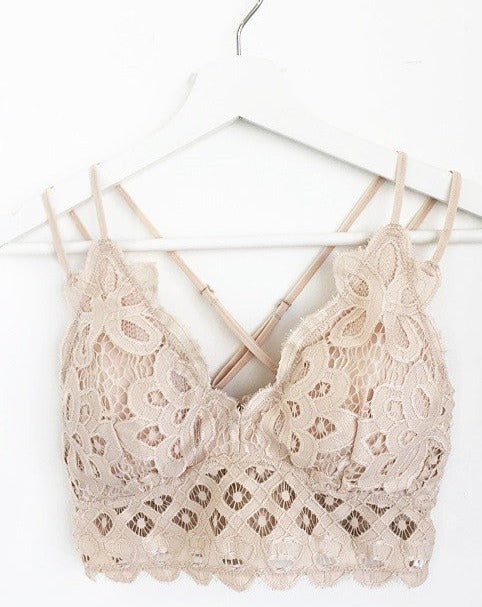 The Mila Bralette- Nude – finishing touches