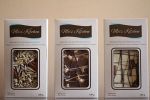 single boxes of Ma's Kitchen buttercrunch chocolates