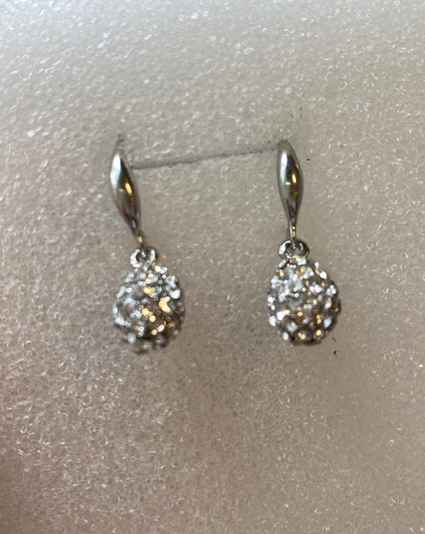 Darla Rhinestone Drop Earrings