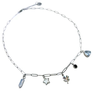 Four Leaf Clover Necklace - Silver