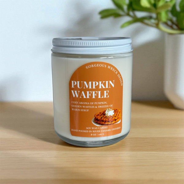Pumpkin Waffle Candle