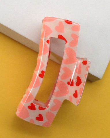 Mini Hearts Hair Clips- 2 styles