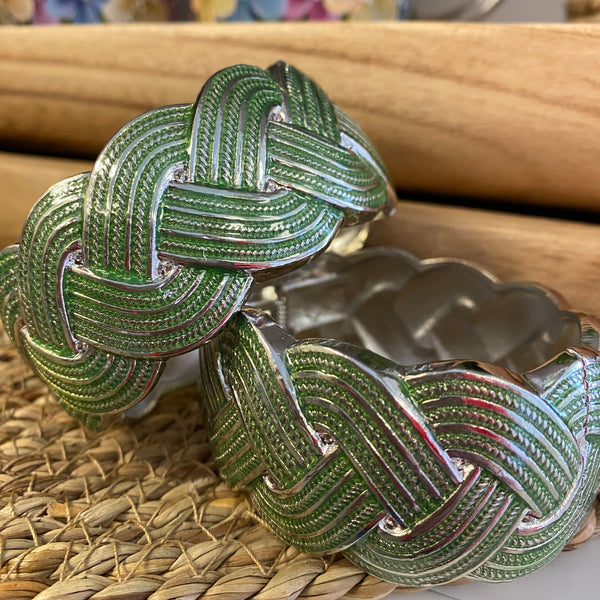 Braided Bangle Bracelet
