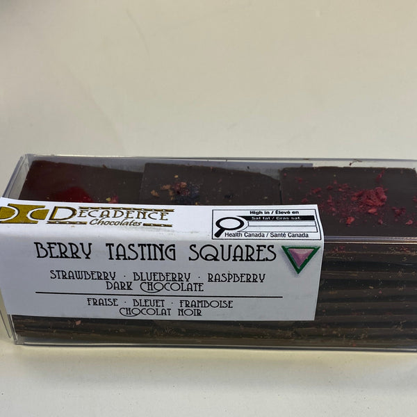 Berry Tasting Squares