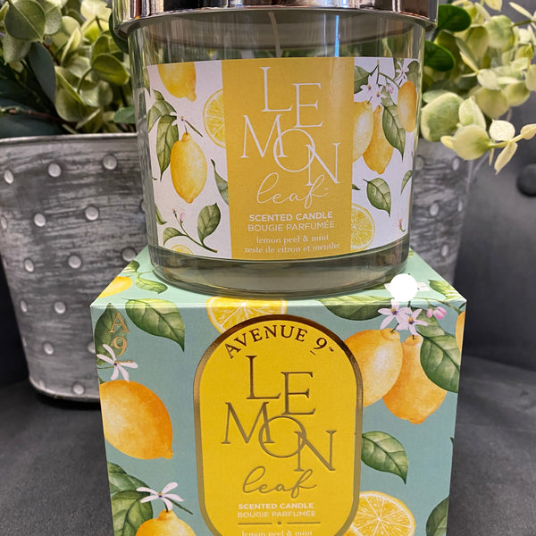 Lemon Leaf Candle