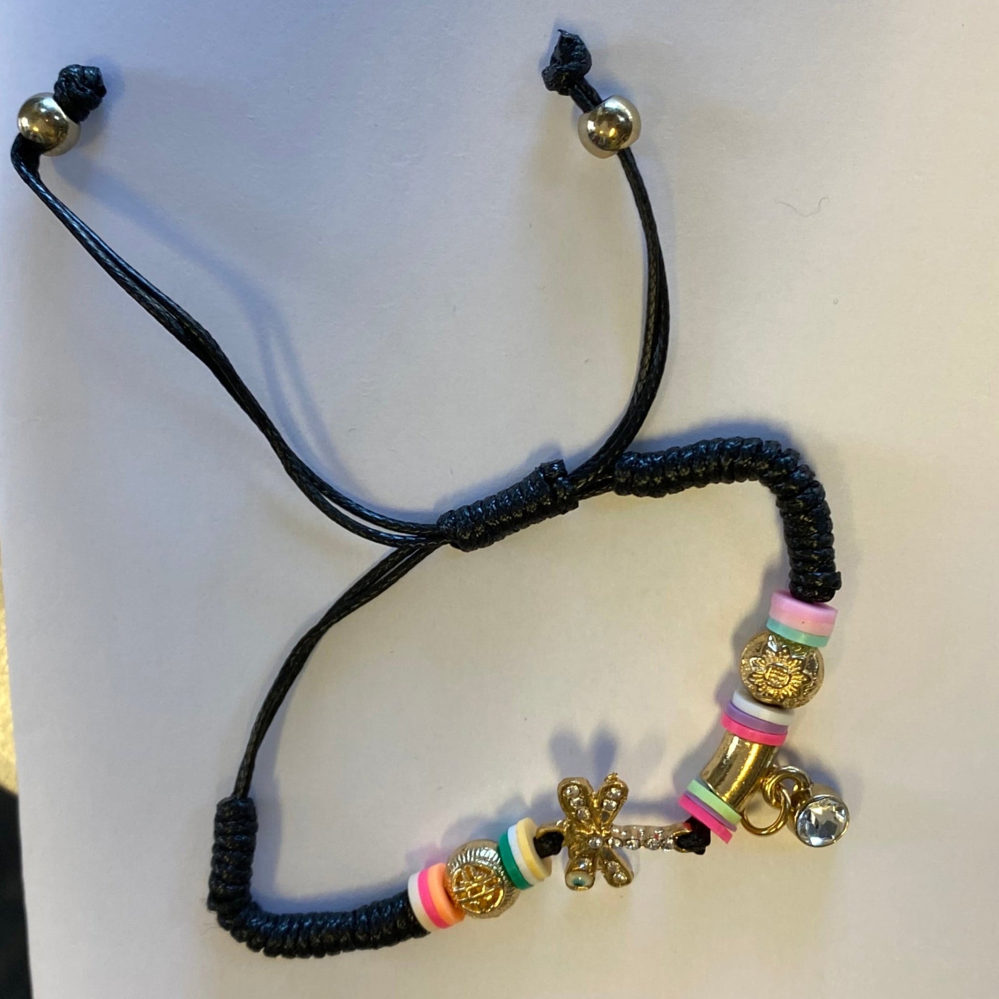 Dragonfly Charm Bracelet - 3 assorted colours