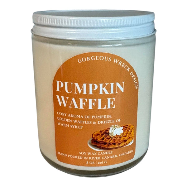 Pumpkin Waffle Candle