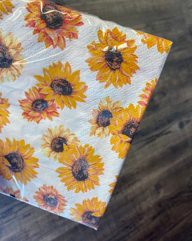 Sunflower Paper Napkins