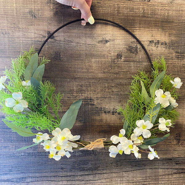 Dogwood Wreath - Local Pick Up Only
