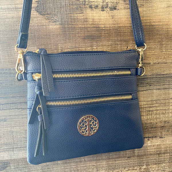 Ellie Crossbody - Navy