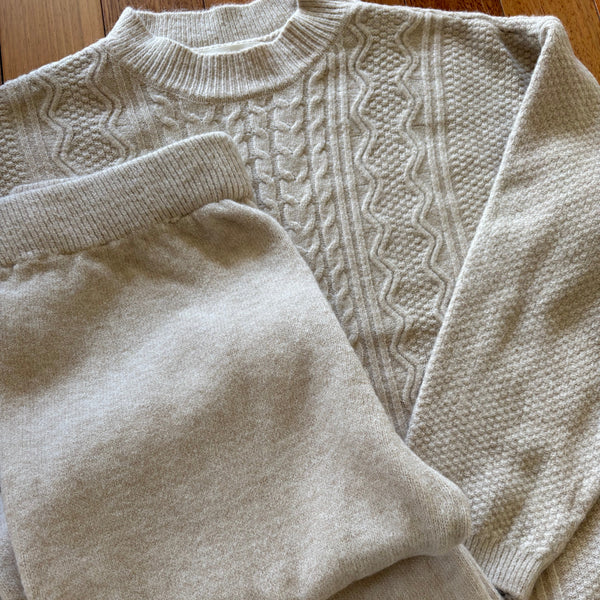 Camilla Sweater Set - Khaki