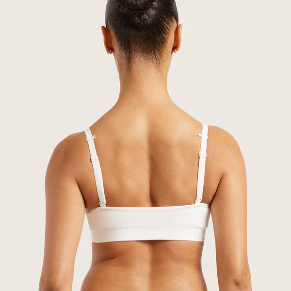 Wireless T Shirt Bra - White by BOODY