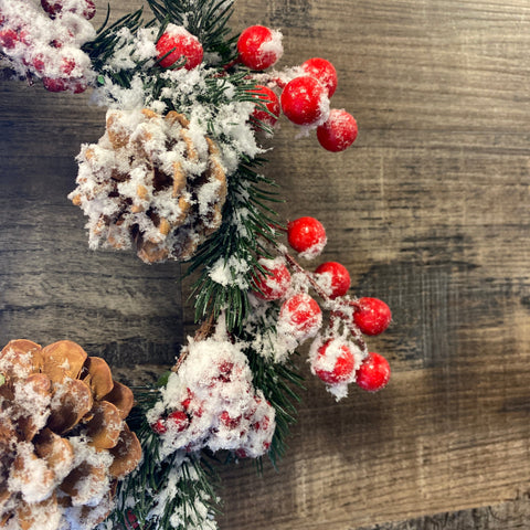 Frosted Mini Wreath