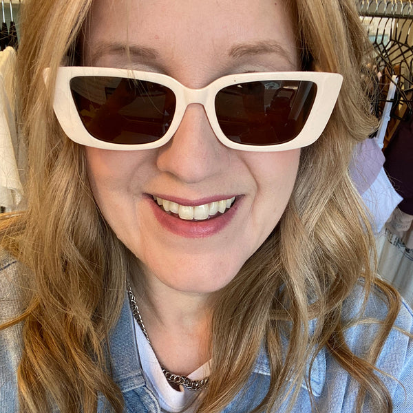 Gina Sunglasses - Light Beige