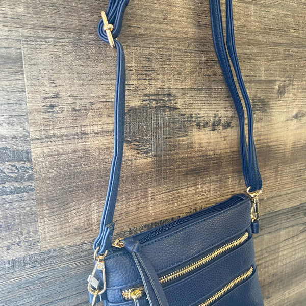 Ellie Crossbody - Navy