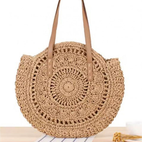 Boho Straw Bag