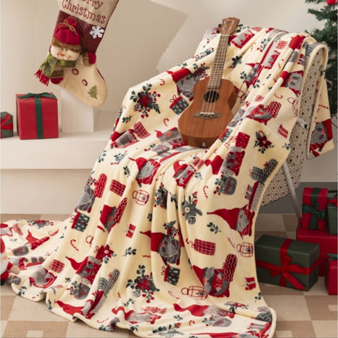 Gnome for the Holidays Blanket