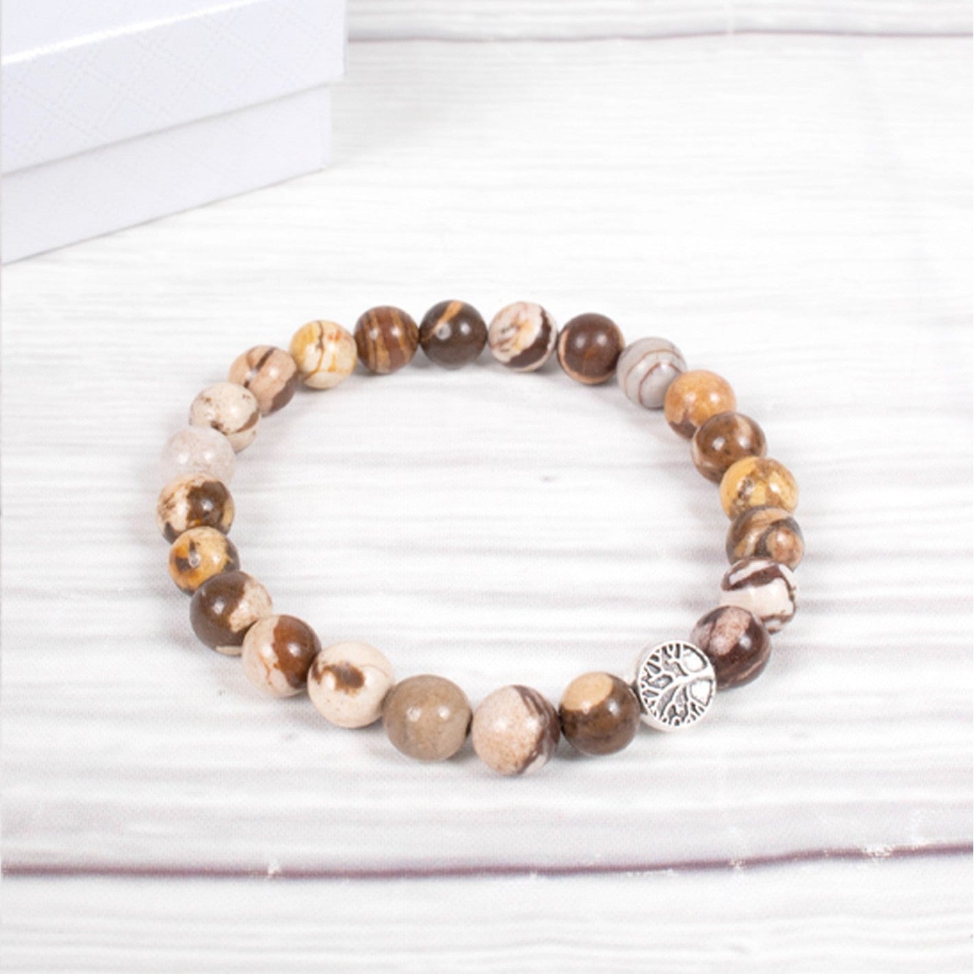Zebra Jasper Bracelet