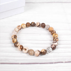 Zebra Jasper Bracelet