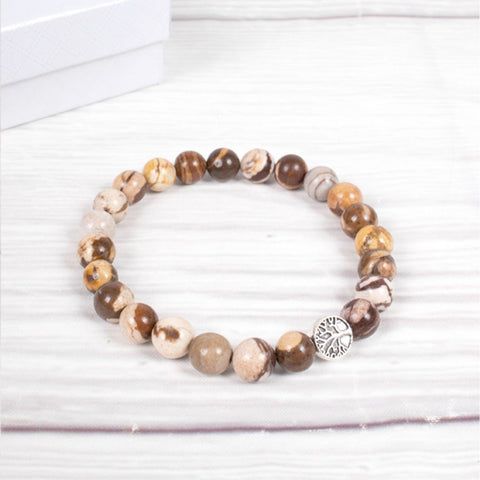 Zebra Jasper Bracelet