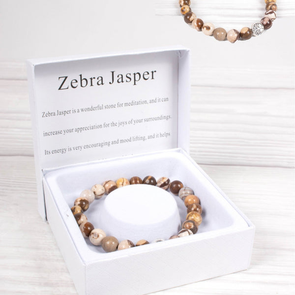 Zebra Jasper Bracelet