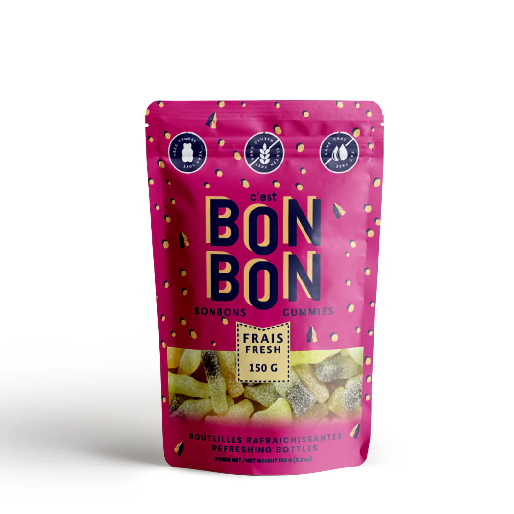 C'est Bon Bon Gummies - Sour Soda Bottles