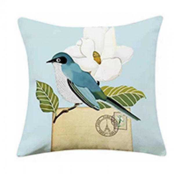 Blue Bird Pillow