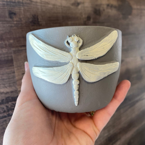 Dragonfly Pot