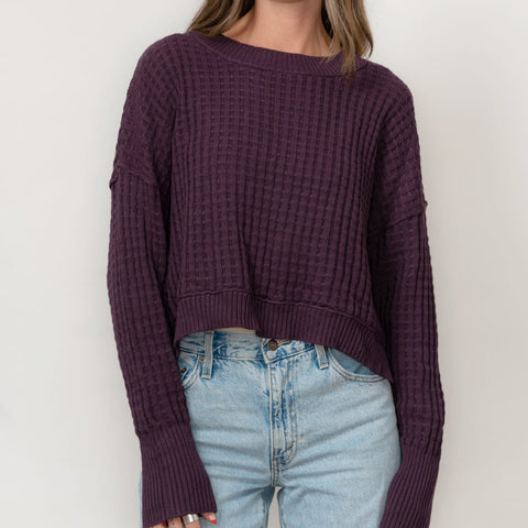Sailing Sweater - Plum