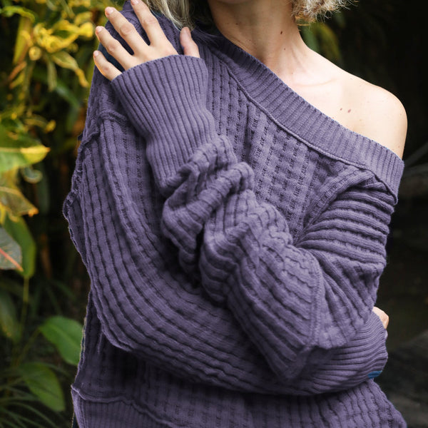 Sailing Sweater - Plum