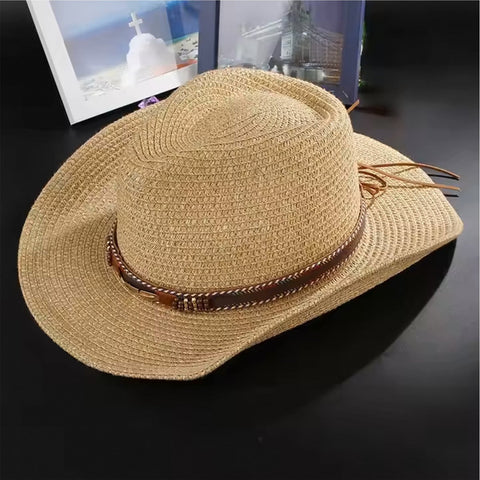 Carrie Cowboy Hat - Khaki