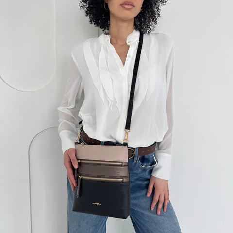 Jenn Crossbody - Brown