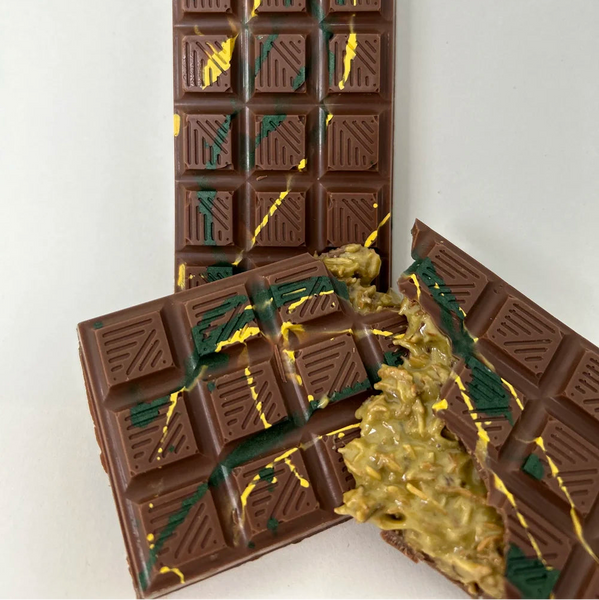 Dubai Pistachio Kataifi Chocolate Bar