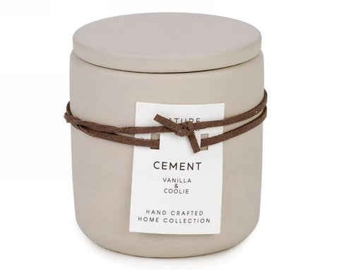 Cement Candle - Vanilla