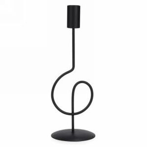Metal Taper Holder - Black
