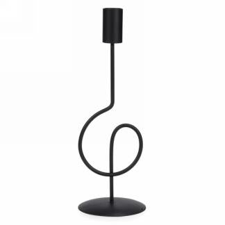Metal Taper Holder - Black