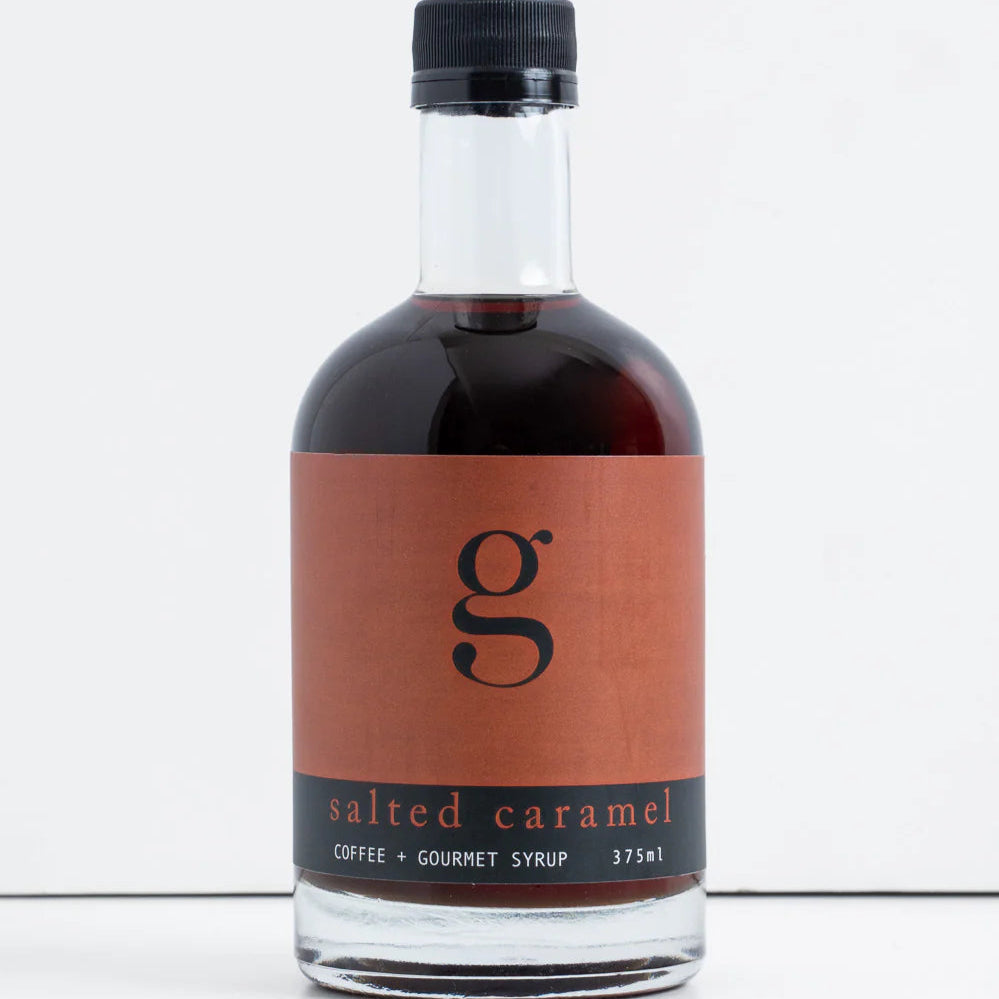 Salted Caramel Coffee + Gourmet Syrup