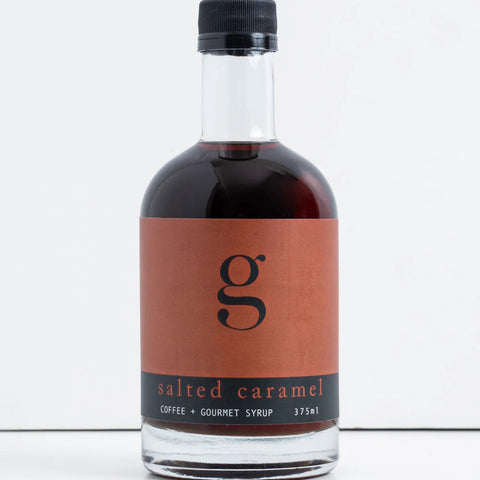 Salted Caramel Coffee + Gourmet Syrup