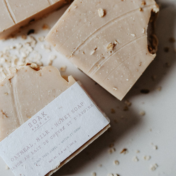 Oatmeal, Milk and Honey Soap Bar