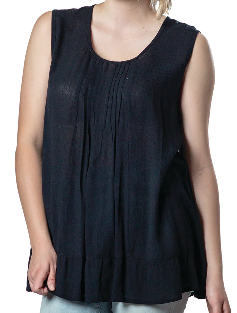 Tina Tank Top - Black