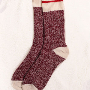 Camp Socks - Red