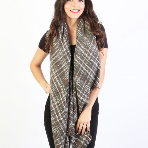 Tartan Ombre Scarf