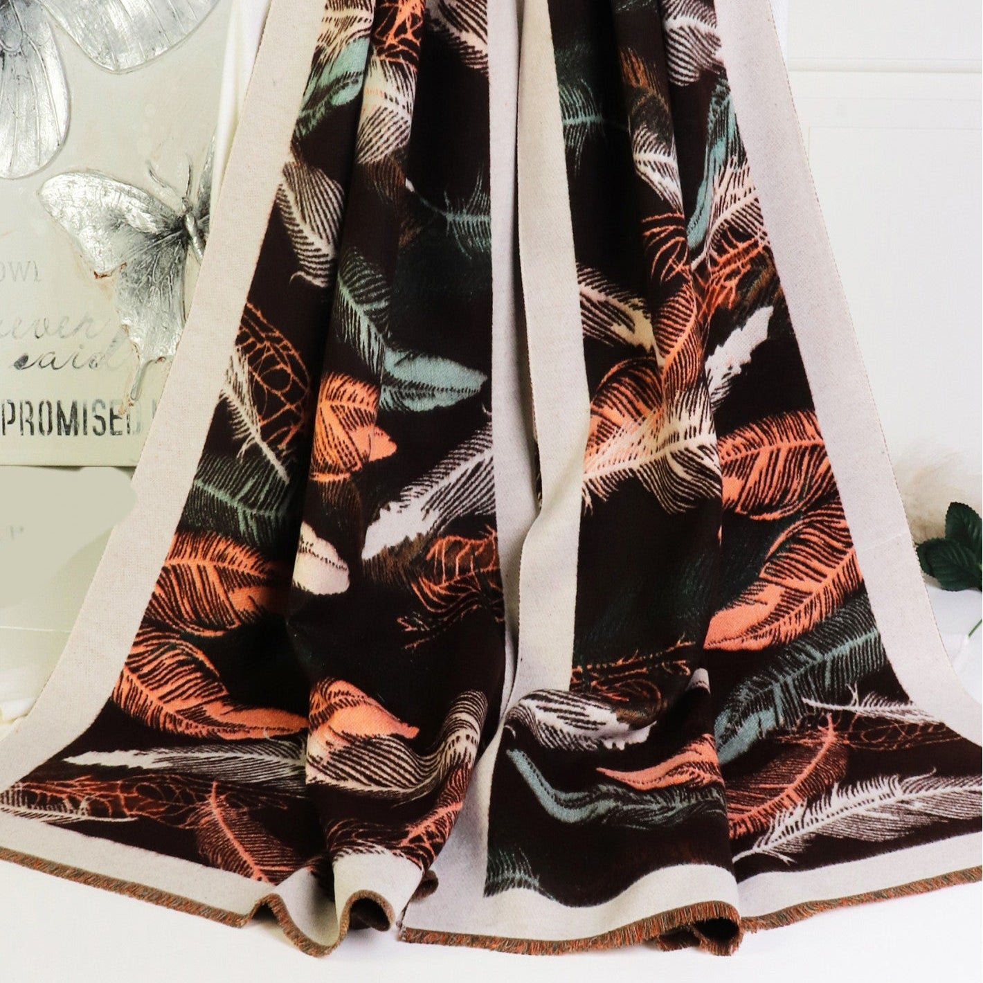Feather Scarf
