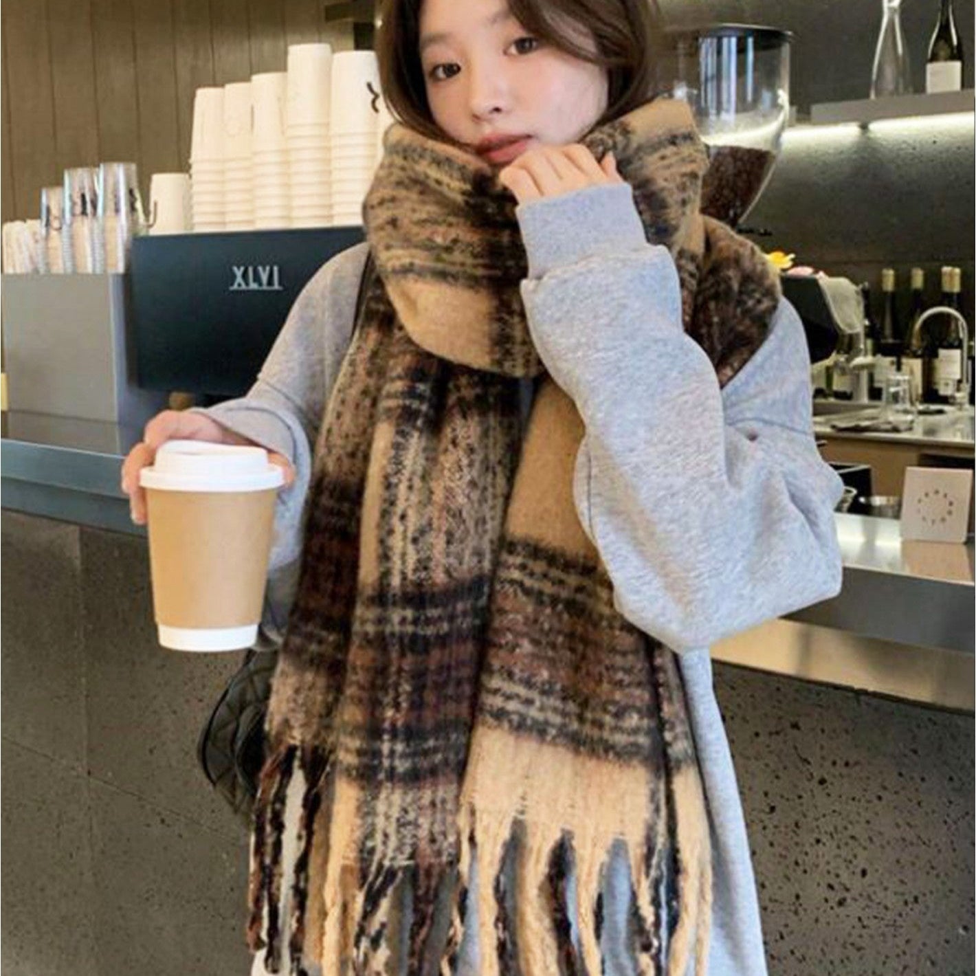 Piper Plaid Scarf