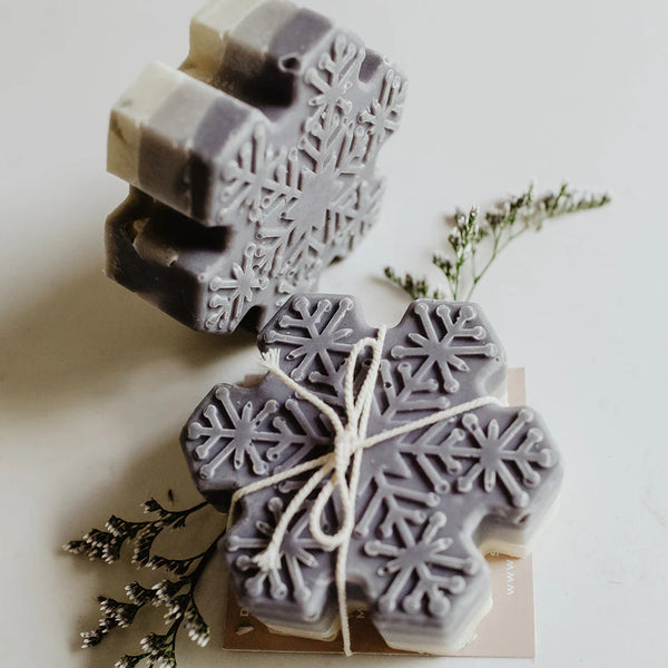 Snowflake Soap Bar