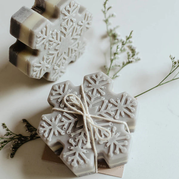 Snowflake Soap Bar