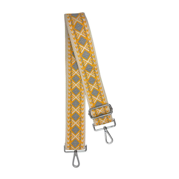 Stevie Woven Straps - Silver Hardware- Assorted Colours
