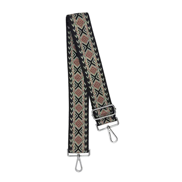 Stevie Woven Straps - Silver Hardware- Assorted Colours