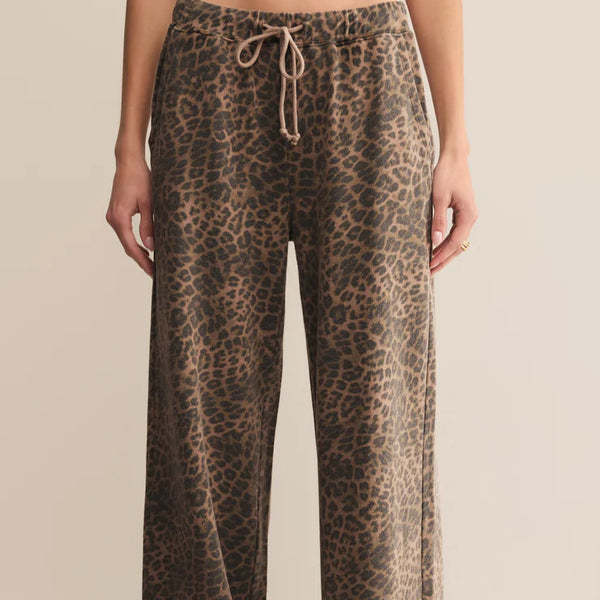 Hunter Knit Leopard Pant