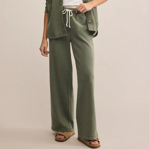 Hunter French Terry Pant - Hunter Green